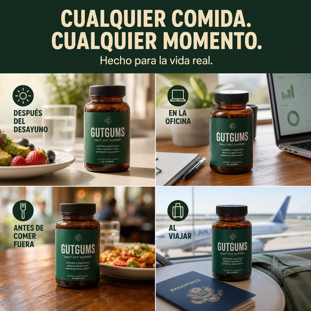 Enzimas Digestivas + Prebióticos y Probióticos 5